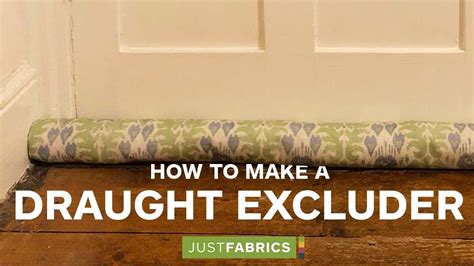 How To Make A Draught Excluder Just Fabrics YouTube