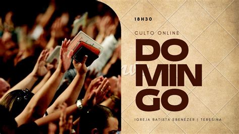 Culto online Igreja Batista Ebenézer Culto Online 14 01 24 YouTube