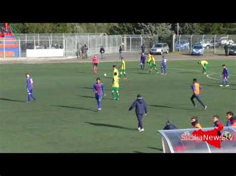 Calcio Serie D Troina Palazzolo Highlights Youtube