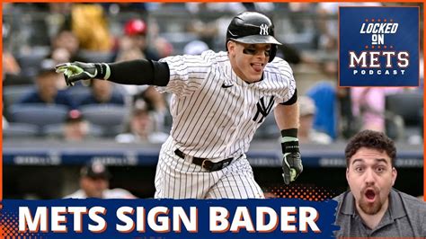 New York Mets Improve Outfield Sign Harrison Bader