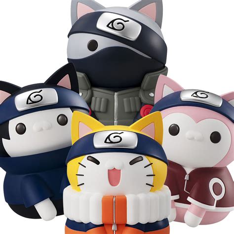 Nyaruto! Your Favourite Naruto Characters Are Now Collectible Cat Figurines | Geek Culture