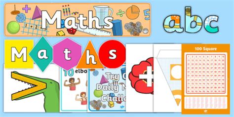 Top 10 Ks1 Maths Display Resource Pack