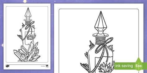 Fantasy Potion Colouring Page Lehrer Gemacht Twinkl