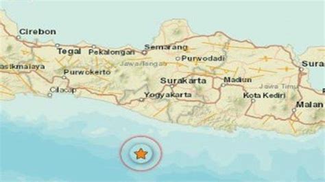 Gempa Guncang Yogyakarta Pagi Ini Senin 11 Juli 2022 Baru Saja Guncang