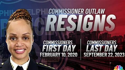 Philly Police Commissioner Danielle Outlaw To Resign Mayor Governor And Fop React Nbc10