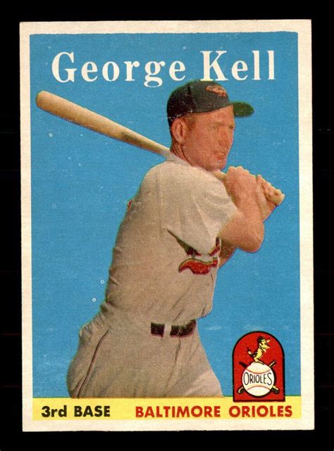 1958 Topps 40 George Kell NM MT EBay Baseball Cards Baseball Card