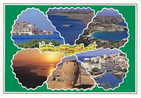 Postkarte Griechenland Kreta Multiview Postversand 19 Flickr