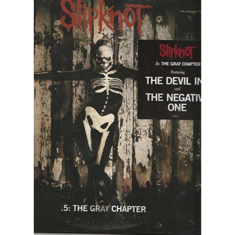 5 The Grey Chapter De Slipknot Double 33T Gatefold Chez Rockinronnie