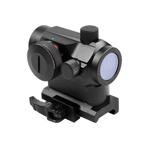 Mini 1x24 Rifescope Sight Illuminated Sniper Red Green Dot Sight With