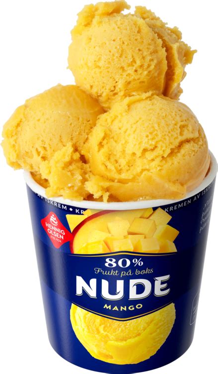 Nude Mango Frukt Hennig Olsen Is