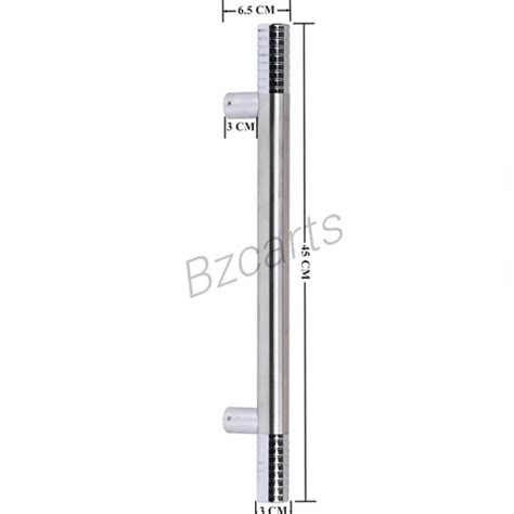 Silver Aluminium Bzcarts Heavy Duty Door Pull Handle Chrome At Rs