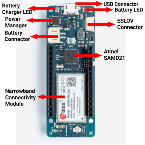 Arduino MKR NB 1500 Pinout Features Electronic Smith