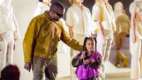 North West and Her Singing Stole the Show at the Yeezy Season 8 ...