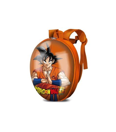 Compra Ya Tu Mochila Preescolar Redonda 3d De Dragon Ball Super Goku