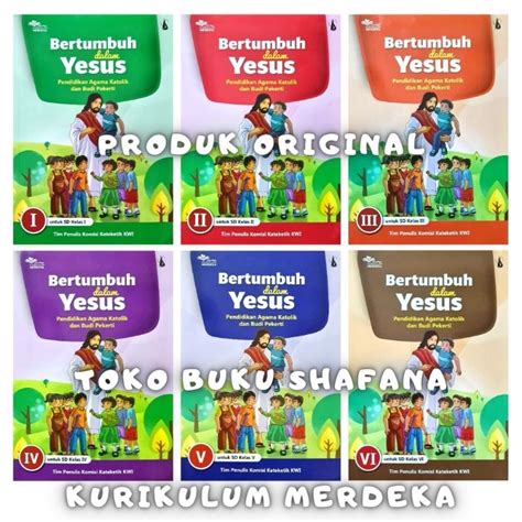 Jual Buku Agama Katolik Kelas Sd Kanisius Bertumbuh Dalam