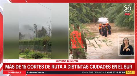 TVN on Twitter RT 24HorasTVN ENVIVO Más de 15 cortes de ruta a