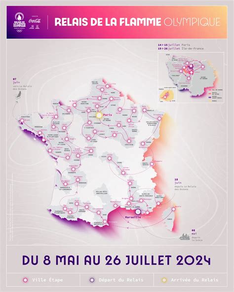 Parcours De La Flamme Olympique 2024 Et Dates Image To U