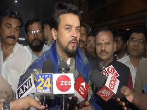 In politics discussions keep happening: Anurag Thakur on BJP-NCP alliance