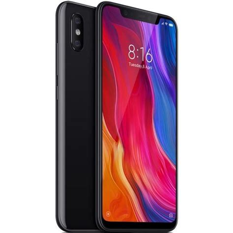 XIAOMI Mi 8 64 Go Noir Cdiscount Téléphonie