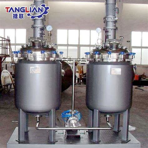 L Gmp Stainless Steel Mixing Tank Pharmaceutical Chemical Reactor