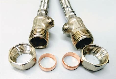 Ak Monobloc Tap Tail Connector Flexi Hose M X Mm Isolator Valve