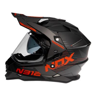 Casque Trail Airoh Commander Boost Jaune Gris Mat Casque Moto Sur