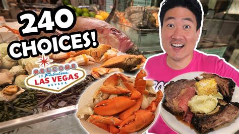 All You Can Eat Seafood And Prime Rib At The Biggest Buffet In Las