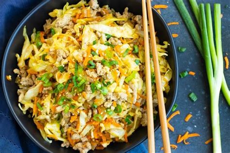 Egg Roll In A Bowl Recipe Low Carb Evolving Table Recipe Recipes Dinner Recipes Healthy