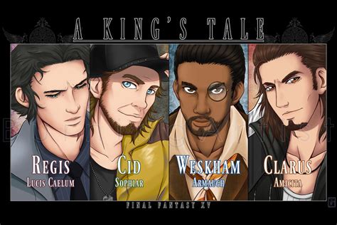 My Art 2017 A Kings Tale Mini Poster Rffxv