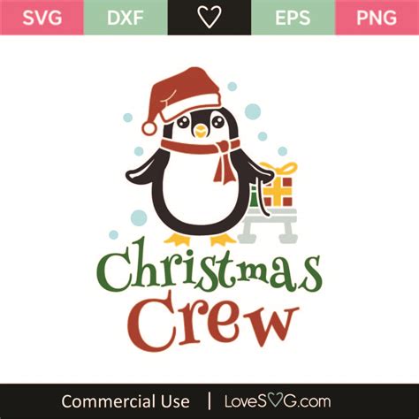 Christmas Crew SVG Cut File - Lovesvg.com