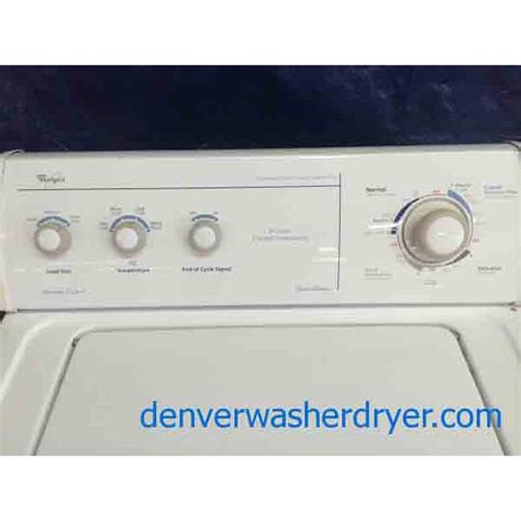 Whirlpool Commercial Quality Washer Super Capacity Plus 1556