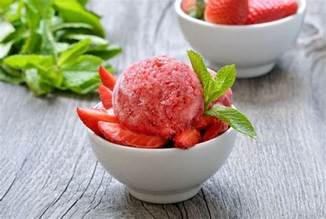 Erdbeer Sorbet Genius Rezeptwelt