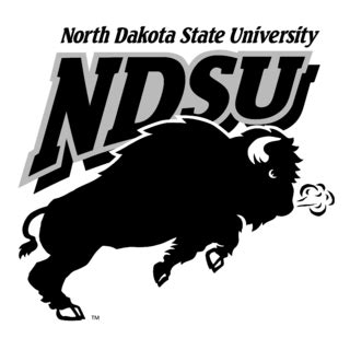 NDSU Bison Logo Black and White – Brands Logos