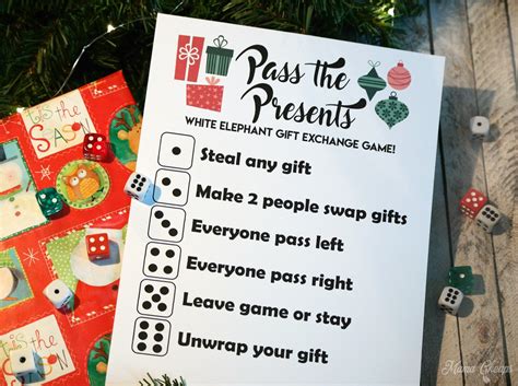 How To Play White Elephant Christmas Game At Chantay Mccormick Blog