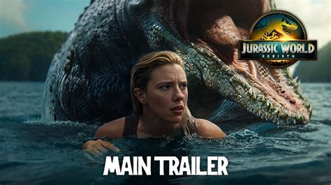 Jurassic World Rebirth Main Trailer Scarlett Johansson