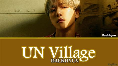 BAEKHYUN 백현 UN Village ITA traduzione Color Coded Lyrics Han Rom