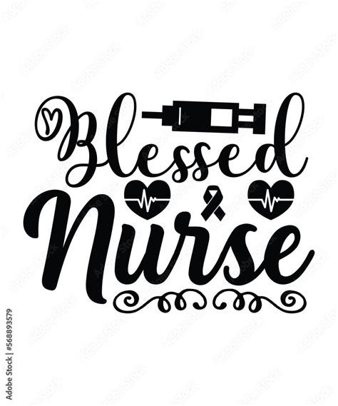 ภาพประกอบสต็อก Nurse Svg Designnurse Vectornurse Svg Cut Filenurse