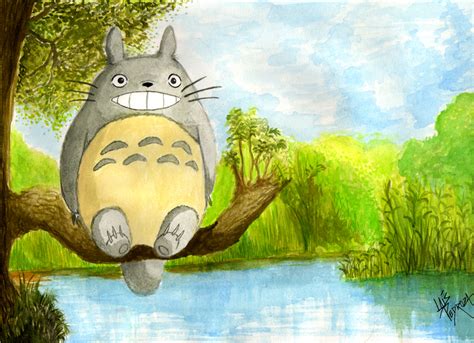 My Neighbor Totoro Fan Art by laispedroza on DeviantArt