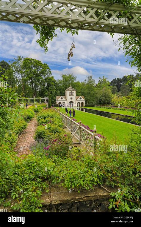 The Pin Mill Bodnant Gardens Spring May Tal Y Cafn Conwy Wales