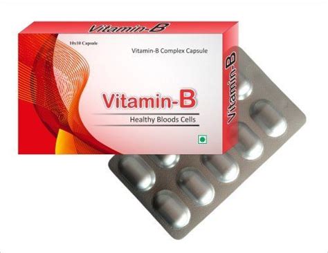 Vitamin B Complex Capsules Store At Cool And Dry Place At Best Price