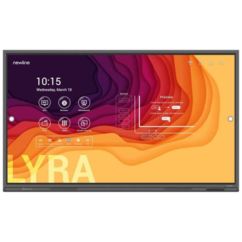 NEWLINE LYRA TT 8621Q Écran numérique interactif 86