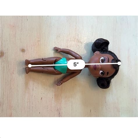Disney Toys Tiana 5 Mini Princess Doll Disney Animators Collection Nude To Dress Jointed