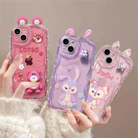 Funda 3d Stellalou Lotso Para Redmi 14c 13 13c 12c 10c 9t 9a 9c 12 10