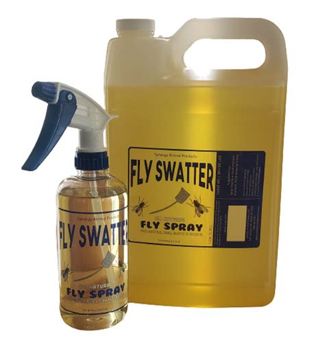 Flyswatter- All Natural Fly Spray – Synergy Animal Products, Inc.