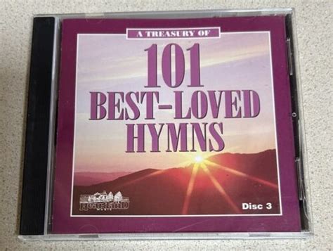 A Treasury Of 101 Best Loved Hymns Cd Disc 3 Ebay