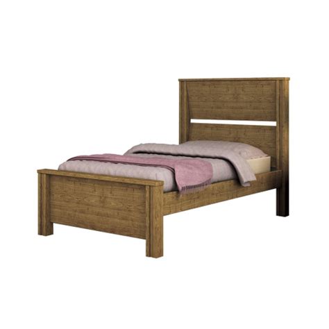 Cama Solteiro Cabeceira Detalhes Ravenna Tcil M Veis Imbuia Rustic