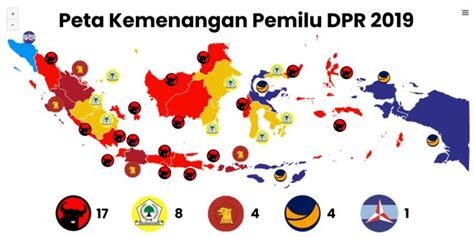 Hasil Pemilu 2019 Di Tiap Provinsi Rumah Pemilu