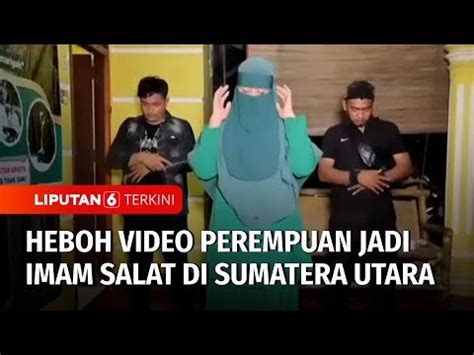 Viral Perempuan Jadi Imam Salat Bagi Laki Laki Di Ponpes Al Khafiyah