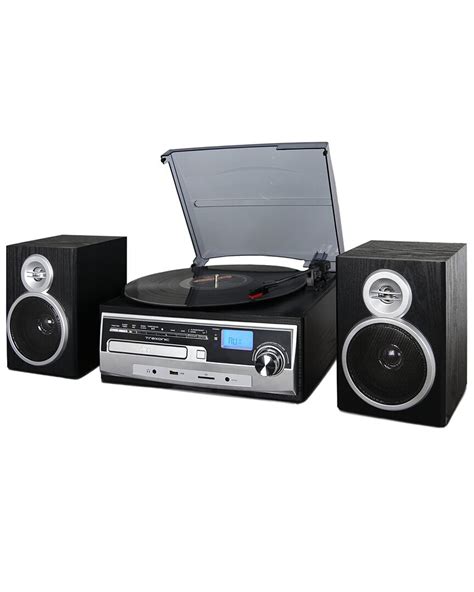 Buy TREXONIC 3-speed Vinyl Turntable Home Stereo System - Nocolor At 21 ...