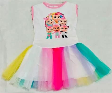 Disfraz Tutu Beb S Llorones Vestido Hermoso Nena Colores Piscis Disfraces